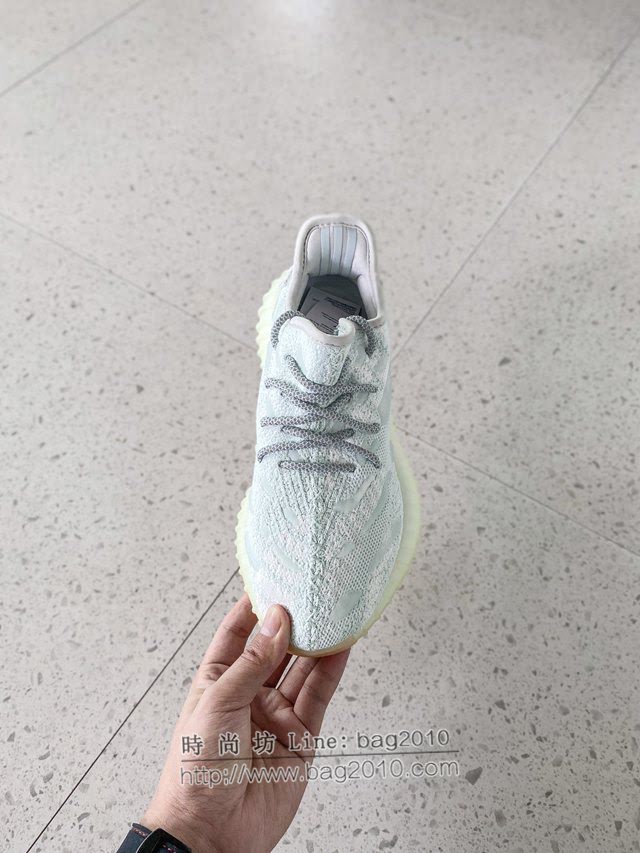 Adidas男女椰子鞋 阿迪達斯夜光椰子350 Adidas Yeezy Boost 350 v3亞州限定水滴  xhn1562